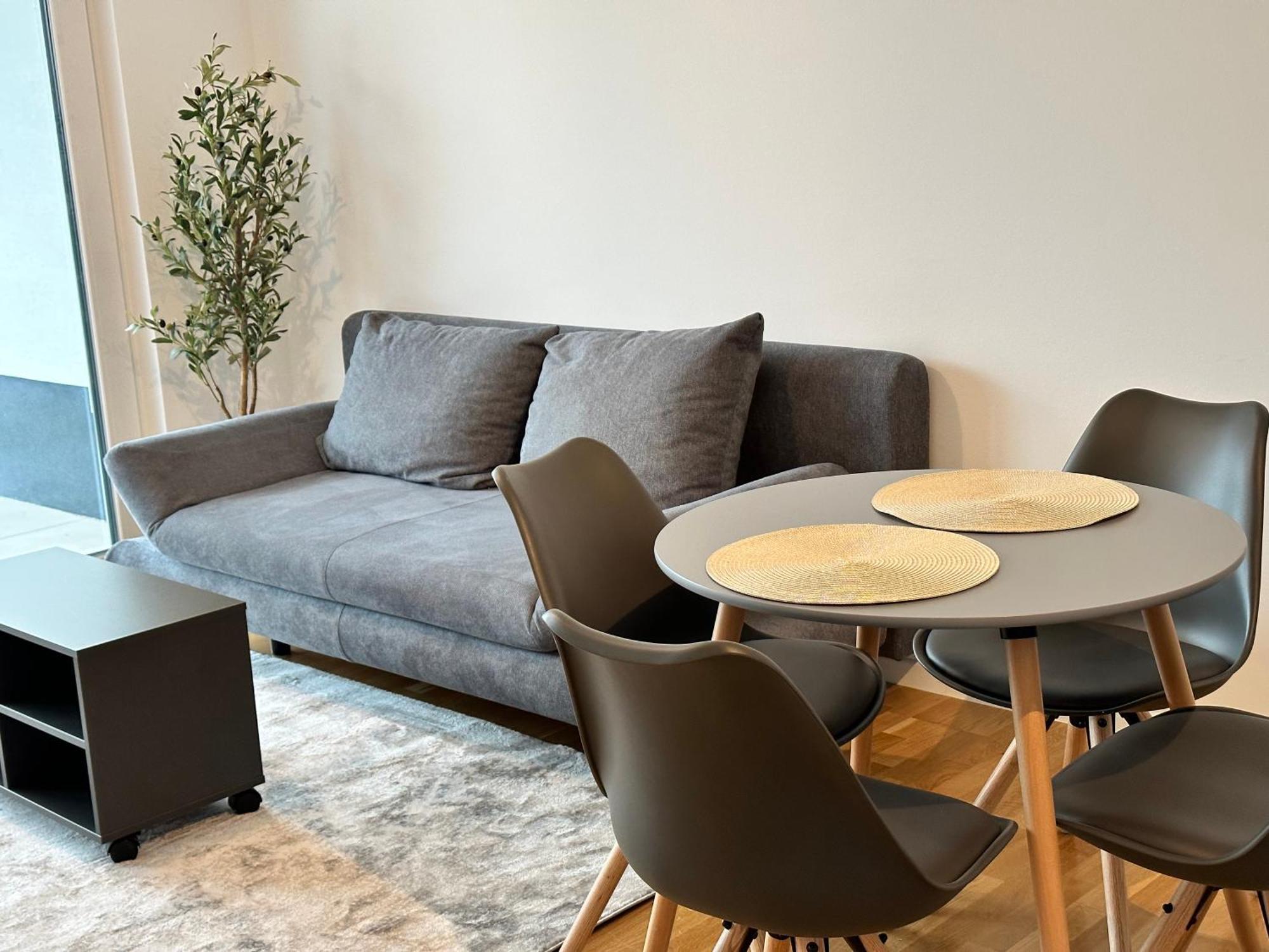 Modernes Apartment I Parkplatz I Terrasse Blumberg Kültér fotó