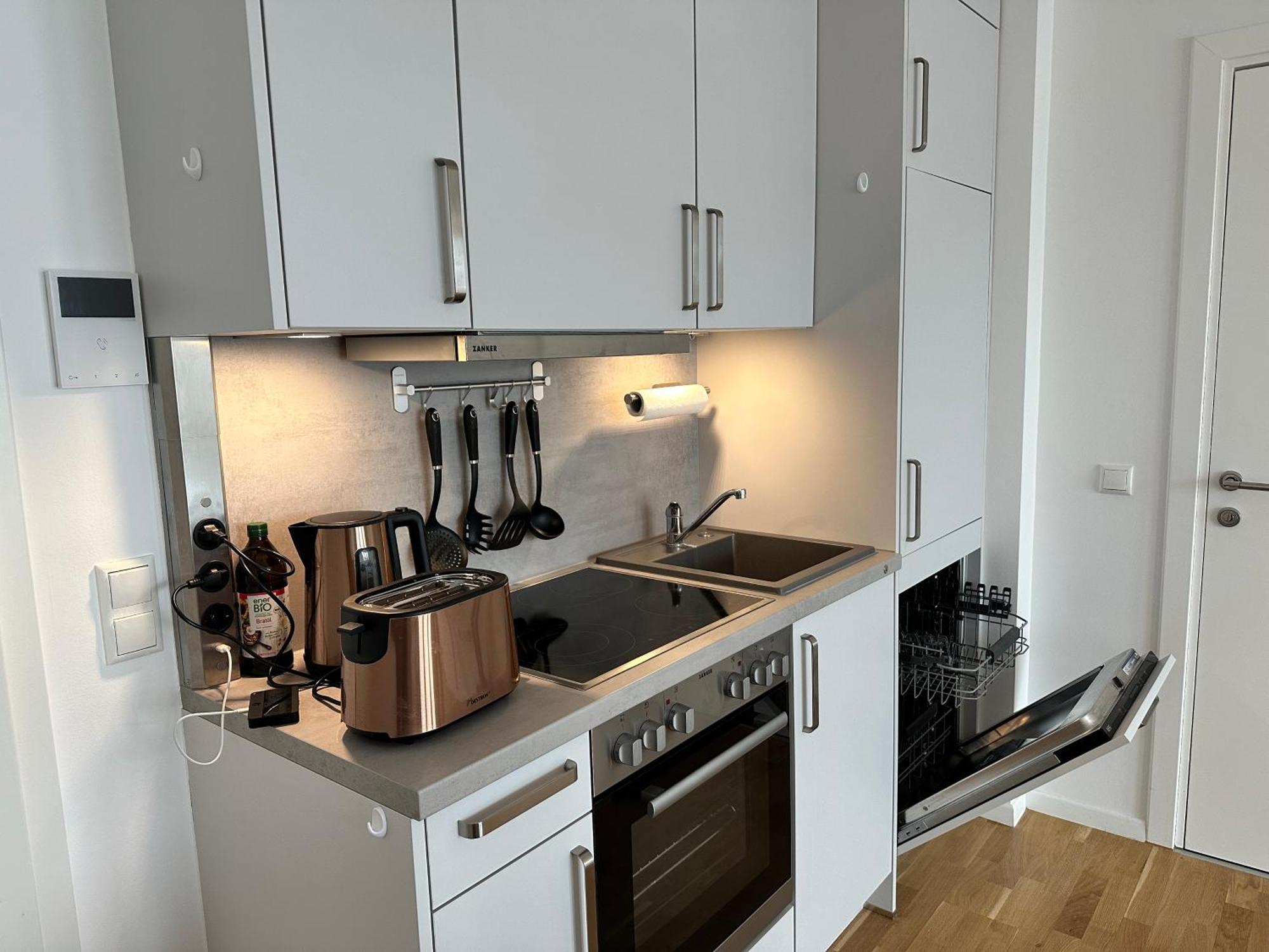 Modernes Apartment I Parkplatz I Terrasse Blumberg Kültér fotó